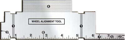 Pinewood Derby Car Wheel Alignment Tool