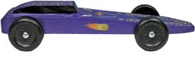 Completed Comet Side View