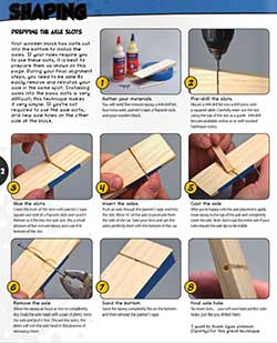 Shaping your pinewood derby car