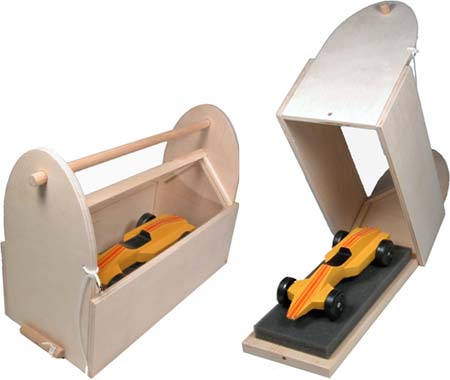 Pinewood Derby Car Carrying Case