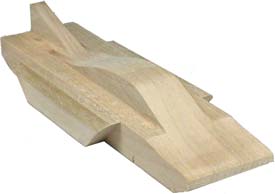 Hydro Pinewood Derby car front view