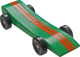 Example of completed Panther car