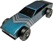 Silver Racing Stripe