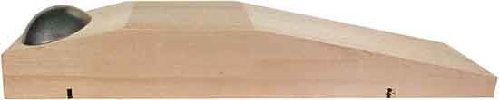 Hornet pinewood derby block with tungsten canopy