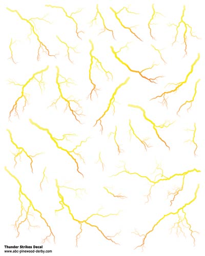 Thunder Strikes Decals