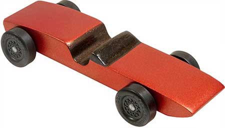 Sport Coupe pinewood derby car