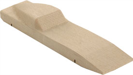 Stingray pinewood derby car front view