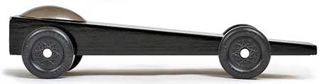 Black Wedge side view
